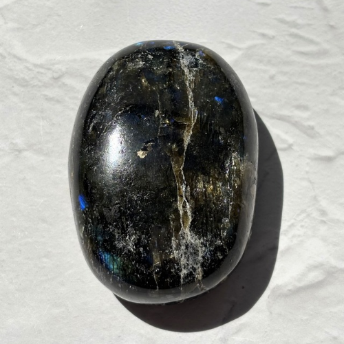 【Labradorite Palm Stone④】マダガスカル産 ラブラドライトパーム