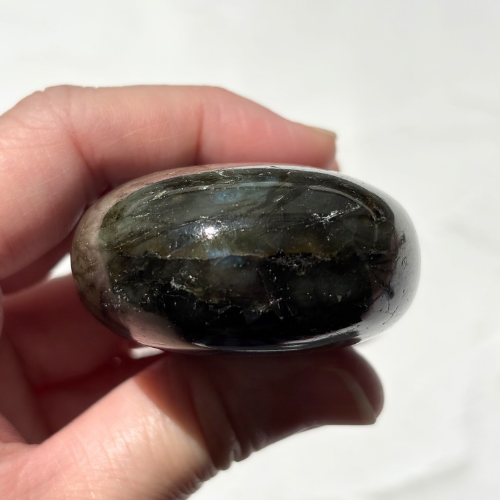 【Labradorite Palm Stone⑧】マダガスカル産 ラブラドライト パームストーン