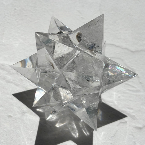 【Clear Quartz Asteroid】ブラジル産クリアクォーツアステロイド