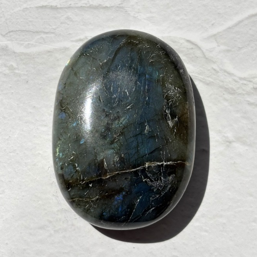 【Labradorite Palm Stone⑥】マダガスカル産 ラブラドライト パームストーン