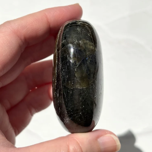 【Labradorite Palm Stone⑦】マダガスカル産 ラブラドライト パームストーン