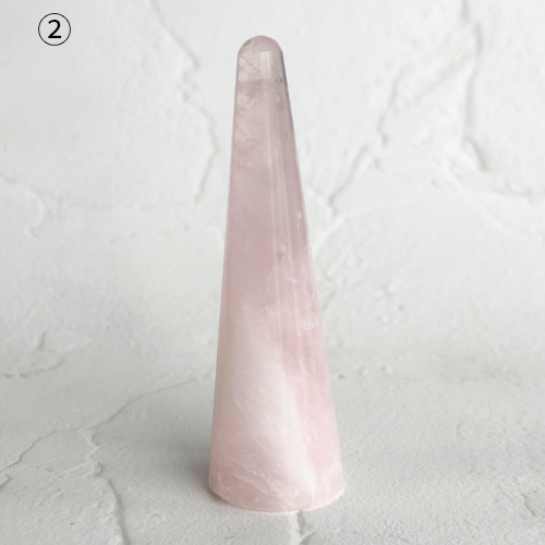 【Rose Quartz Ring Holder】ローズクォーツリングホルダー
